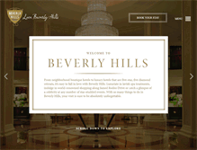 Tablet Screenshot of lovebeverlyhills.com